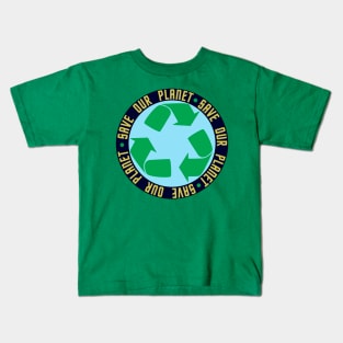 Save Our Planet Kids T-Shirt
